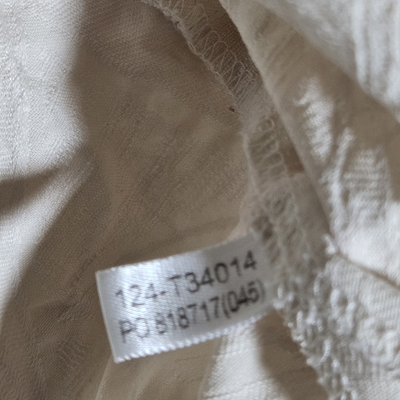 Tommy Bahama Men's Xlx 💯 Silk Cream Short Sleeve Button Shirt - Picture 8 of 10